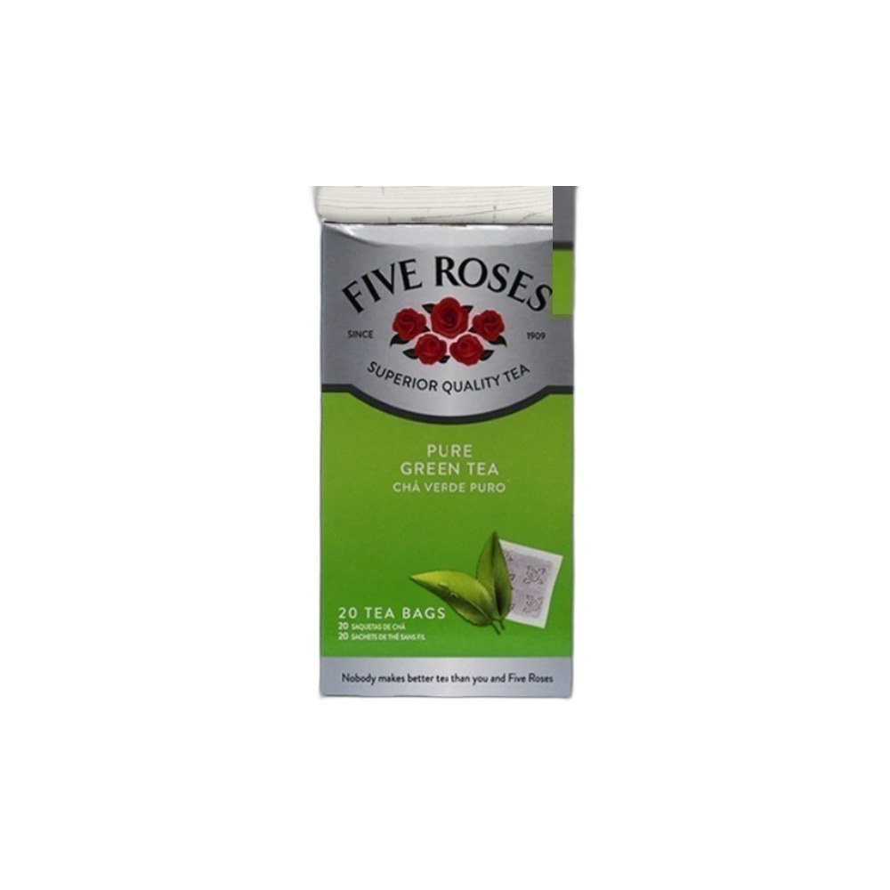 Chá Five Roses 20S Verde Mix-Pure Green Tea