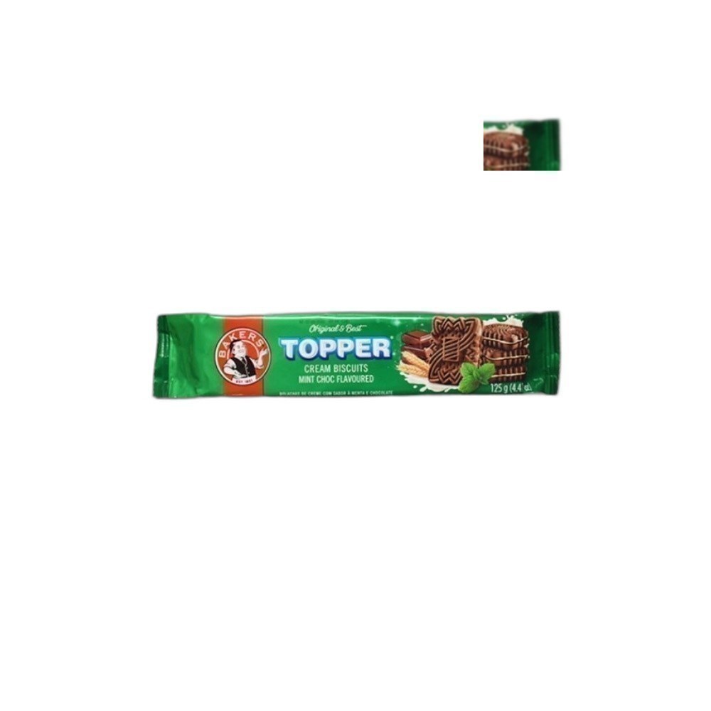 Bolachas Bakers Topper 125g Mix-Mint Choc