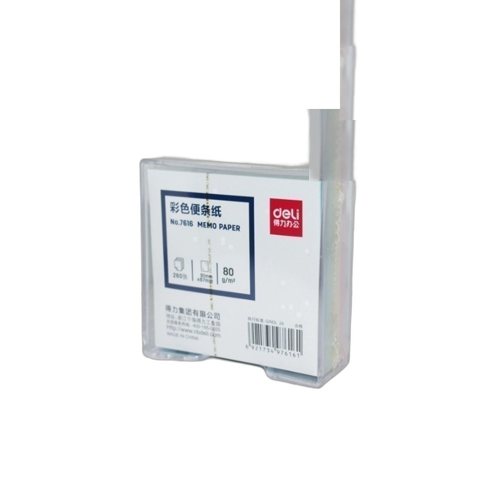 Memo Paper Deli 1X1 7616 91Mmx87Mm