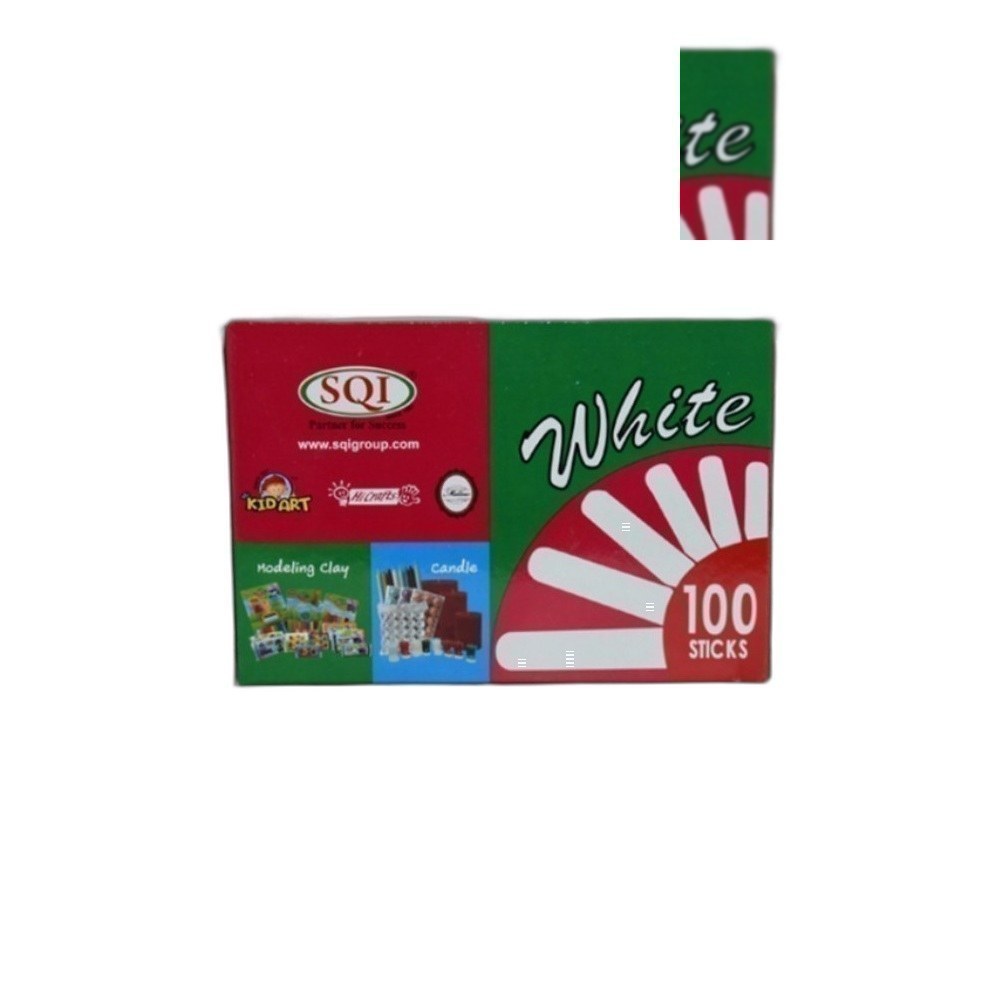 Giz 100Pcs Branco/Colorido Mix