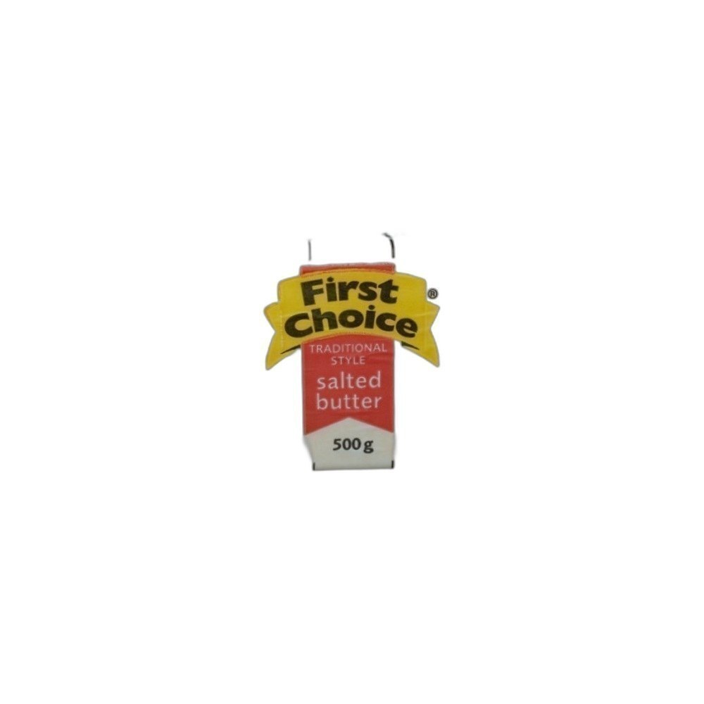 Manteiga First Choice 500g-Salted