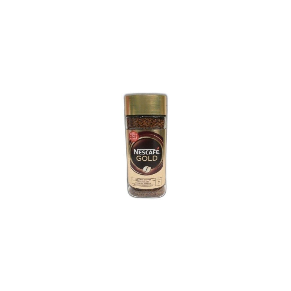 Café Nescafe 200g/220g Gold Frasco