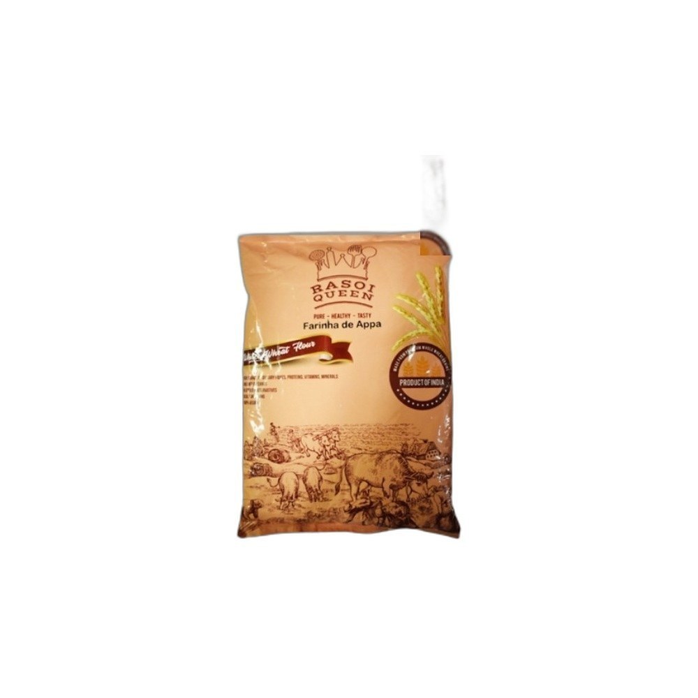 Farinha De Trigo Rasoi Queen 5kg Chakki Atta