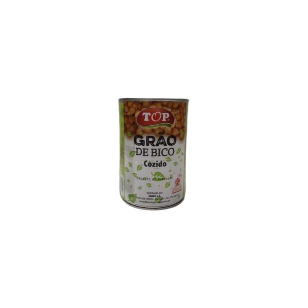 Grão De Bico Top 250g/425g Cozido