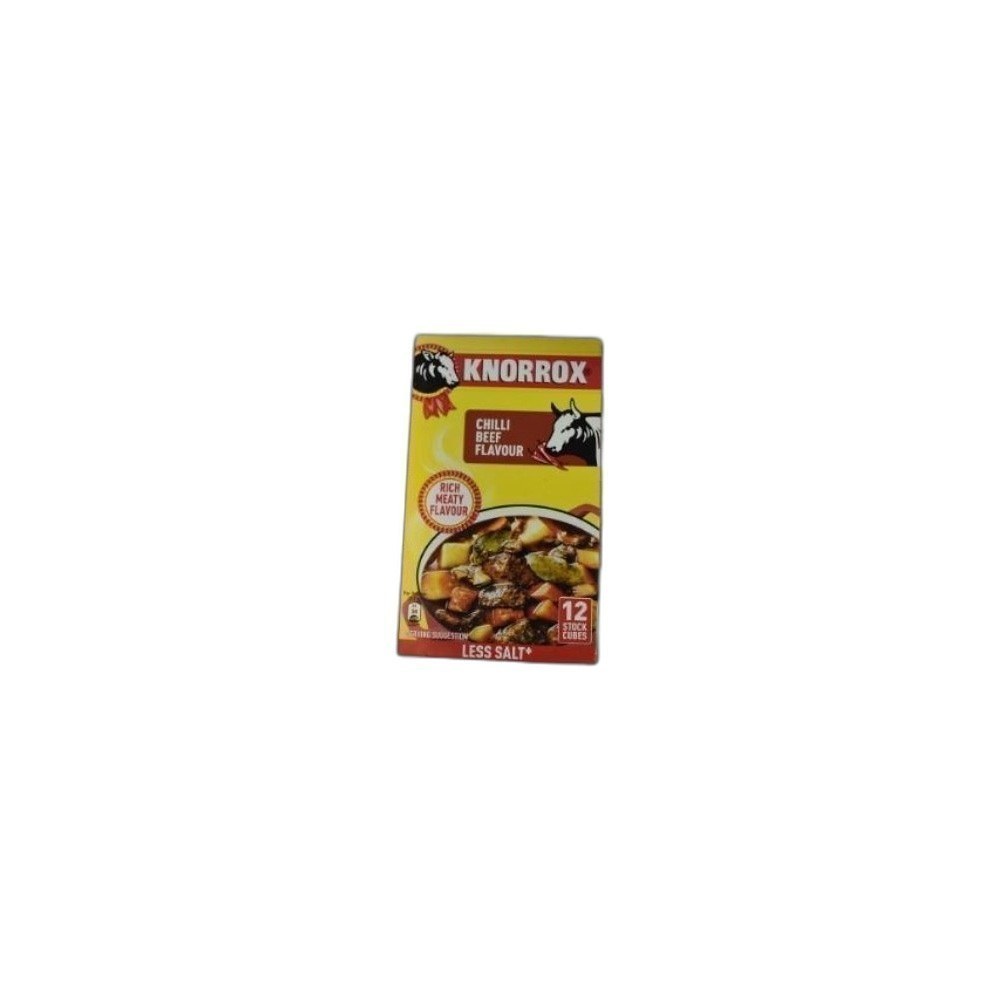 Caldo Knorrox 120g/12 Cubos Mix-Chilli Beef