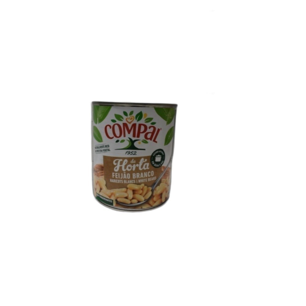 Feijão Compal 520g/845g Mix-Branco