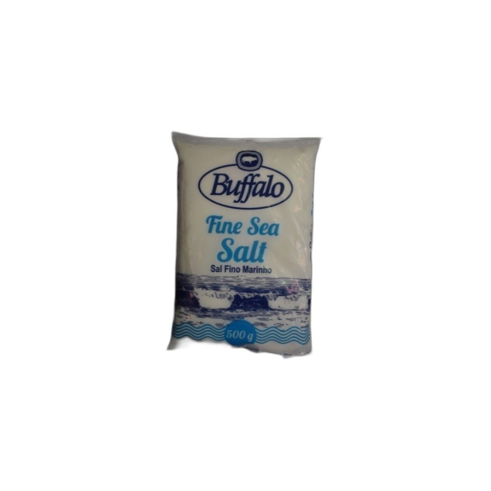 Sal Buffalo 500g Marinho Fino/Grosso