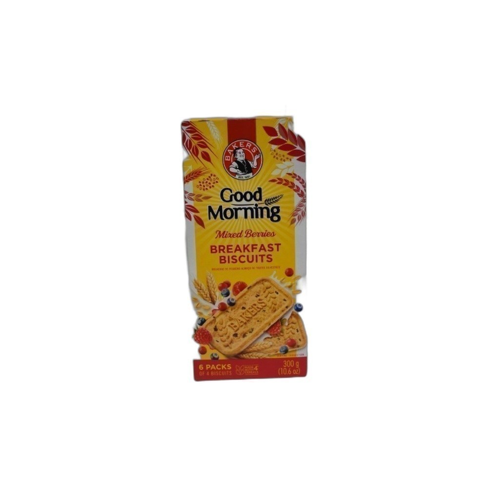 Bolachas Bakers Good Morning 300g Mix-Mixed Berries