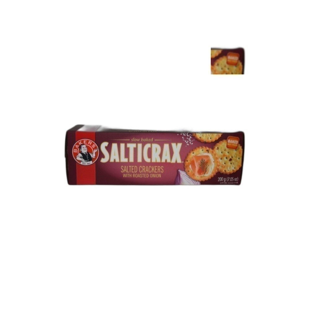 Bolachas Bakers Salticrax 200g Mix-Salted Crackers With Roasted O