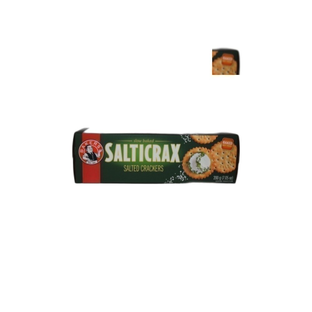 Bolachas Bakers Salticrax 200g Mix-Salted Crackers