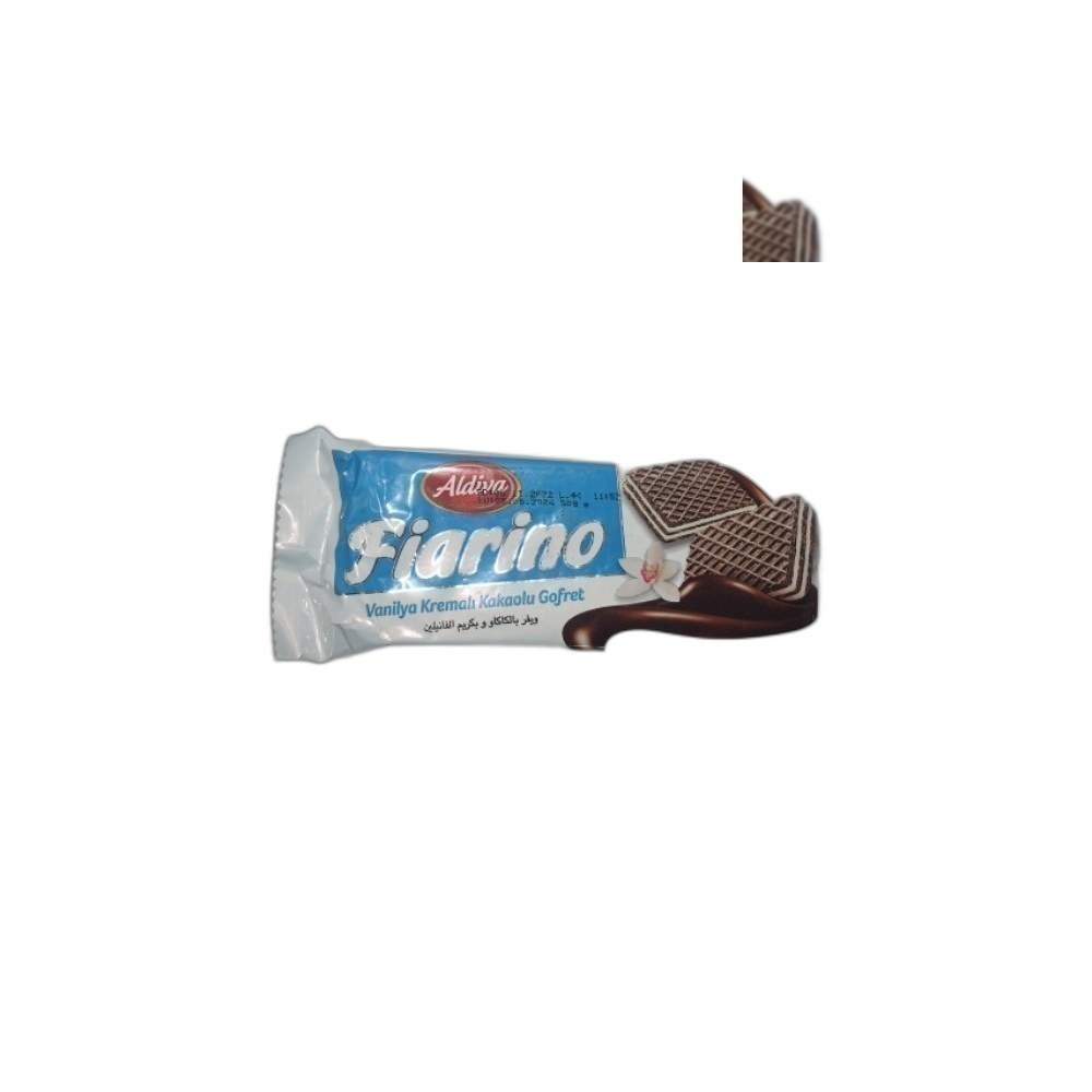 Bolachas Aldiva 40/50/60/65g Fiarino Wafer Mix-Vanilla