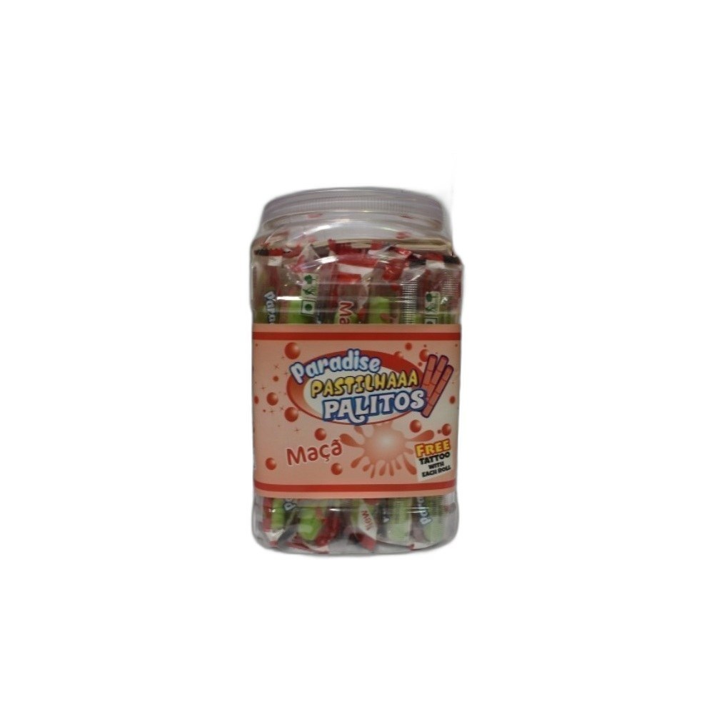 Chuinga Paradise Bubble Gum 50Pcs Rolls-Maca