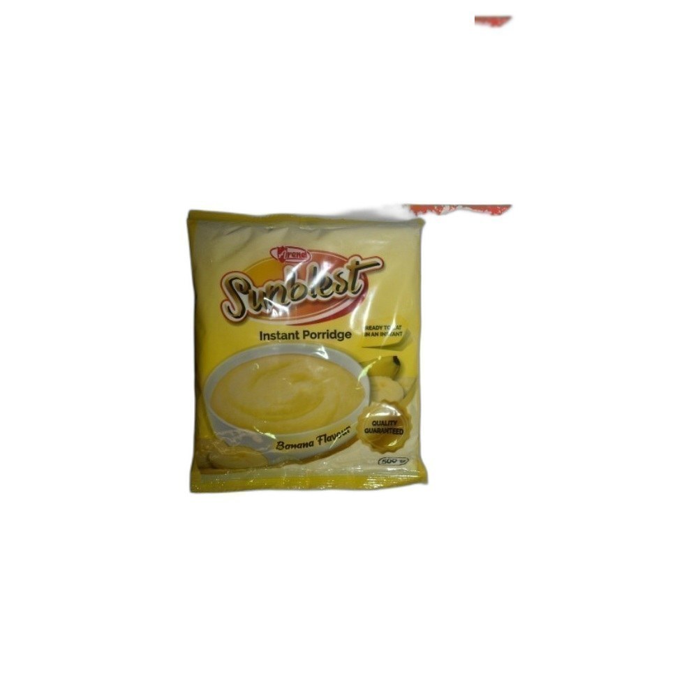 Instant Porridge 500g Arenel Sunblest Mix -Banana