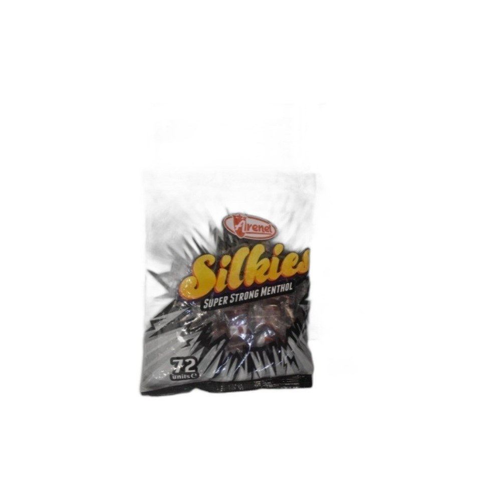 Doces Arenel Silkies 72g Mix-Super Strong Mendthol
