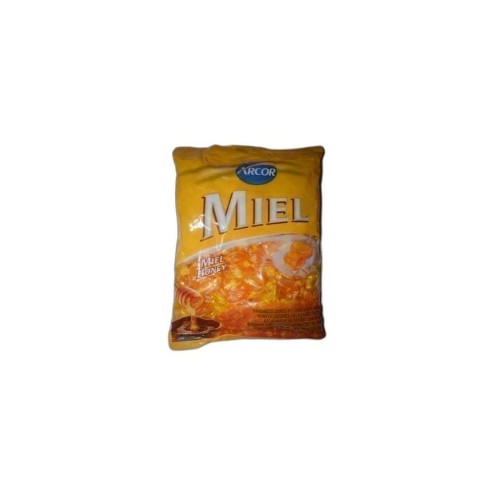 Doces Arcor 400g/100un Miel/Delicias-Mel