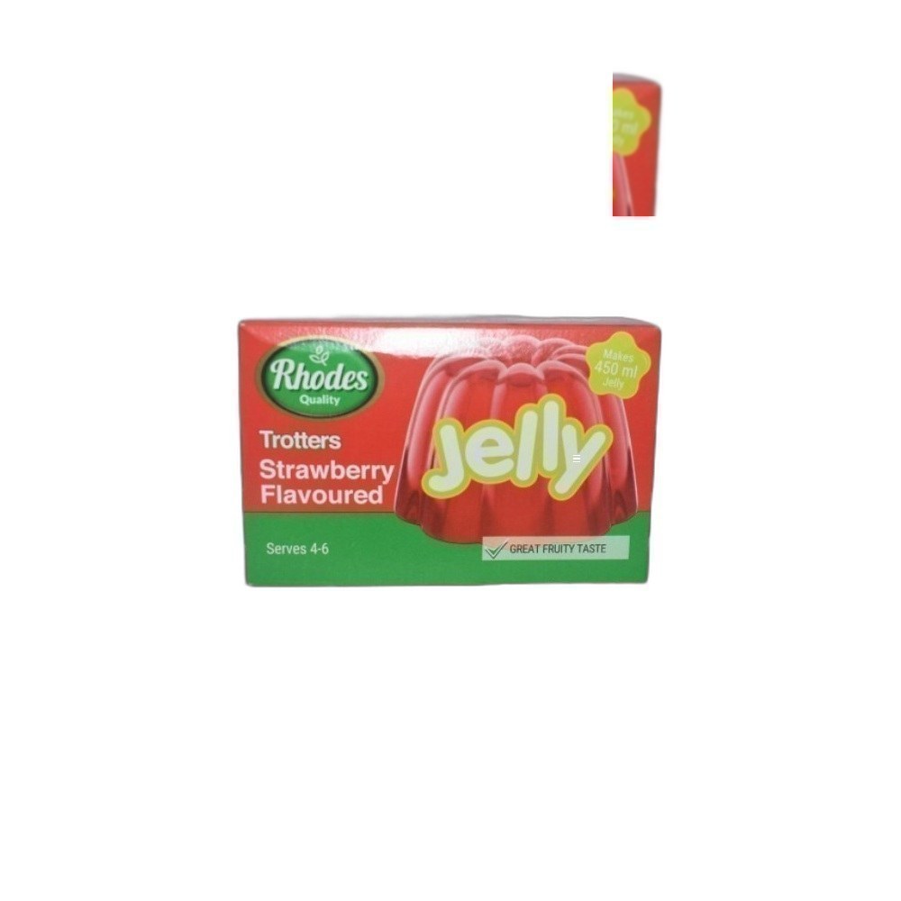 Gelatina Rhodes Trotters 40g Mix-Strawberry