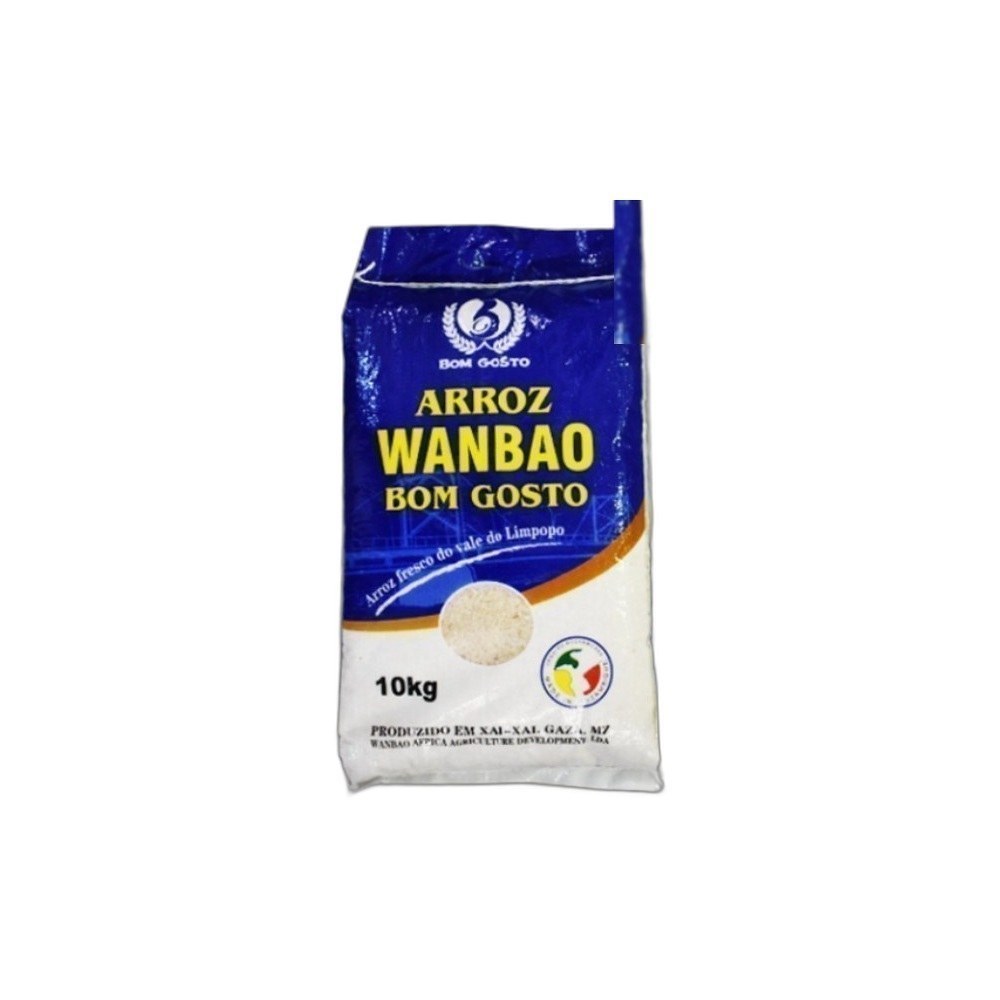 Arroz Bom Gosto Wanbão 10kg Azul