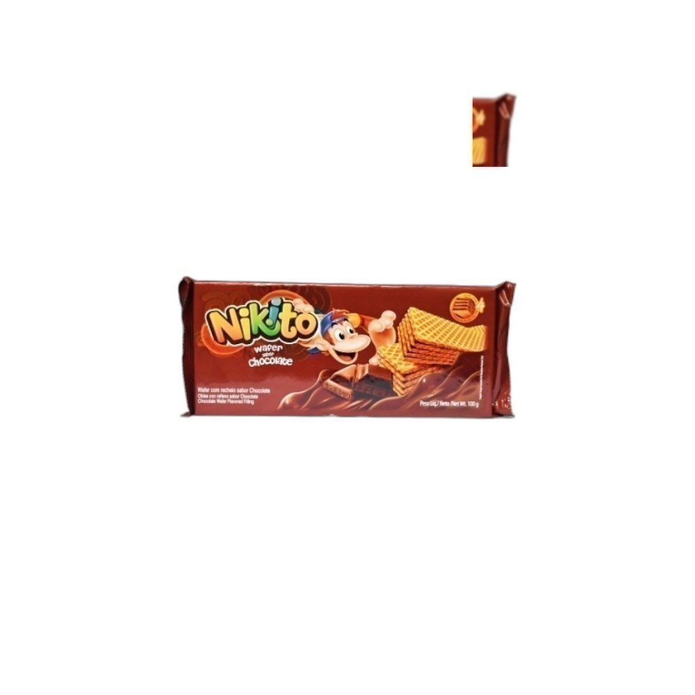 Bolachas Nikito 100g Wafer Mix-Chocolate