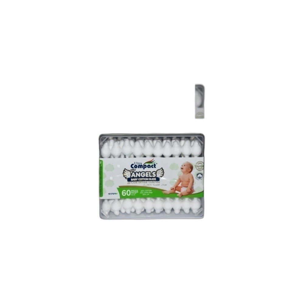 Cotonetes Ultra Compact 1X60un Bebé