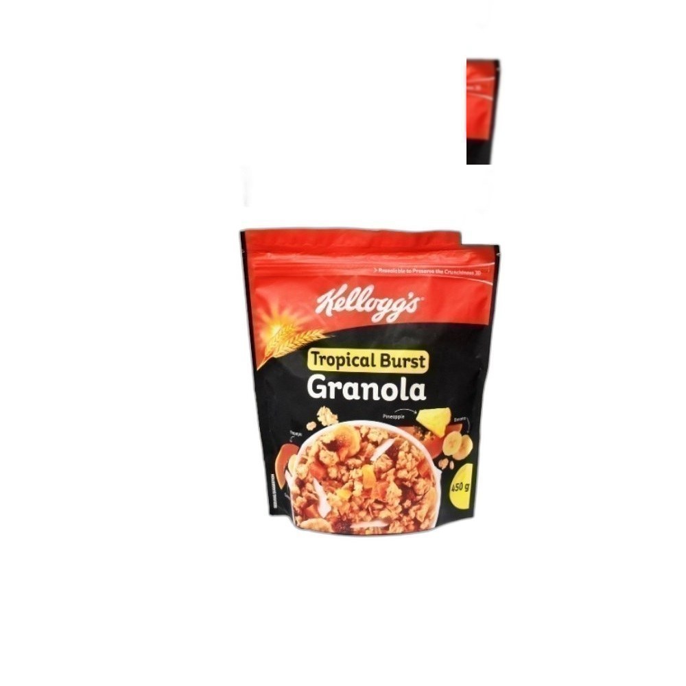 Kelloggs 450g Granola Mix-Tropical Burst