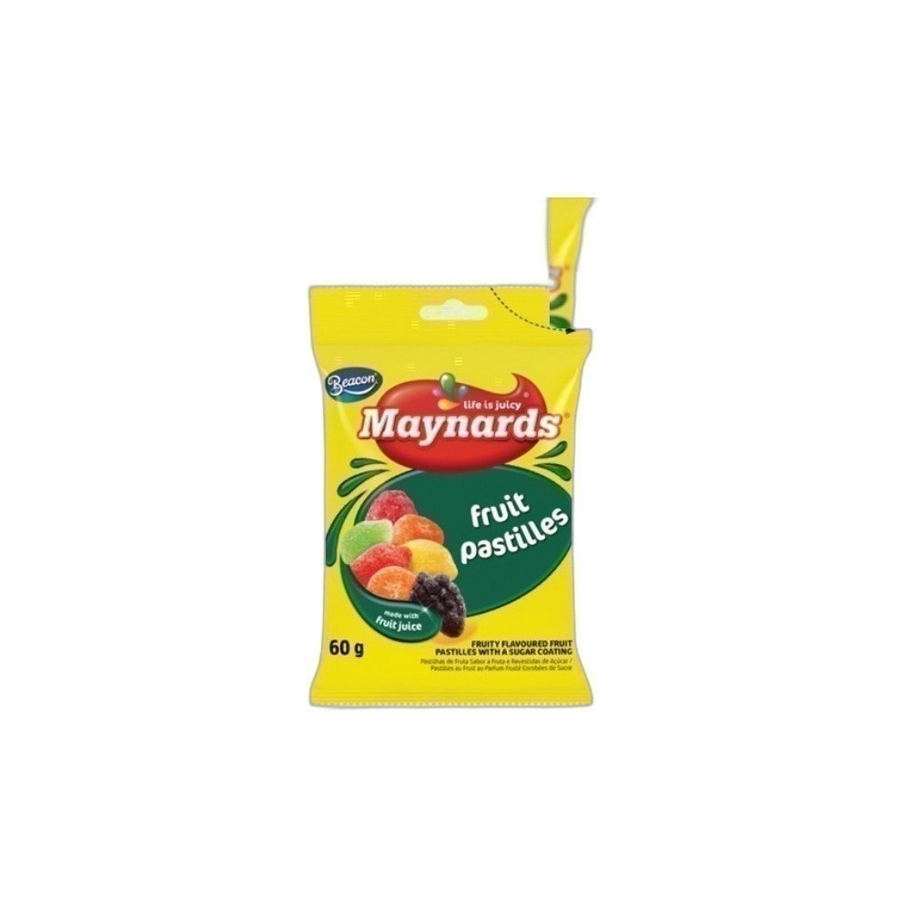 Doces Beacon Maynards 60g/75g Jelly/Allsorts/ Mix-Fruit Pastiles