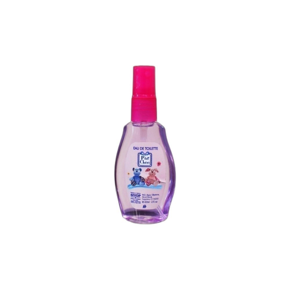 Água De Colónia Ptit Cheri 60ml Mix-Rosa