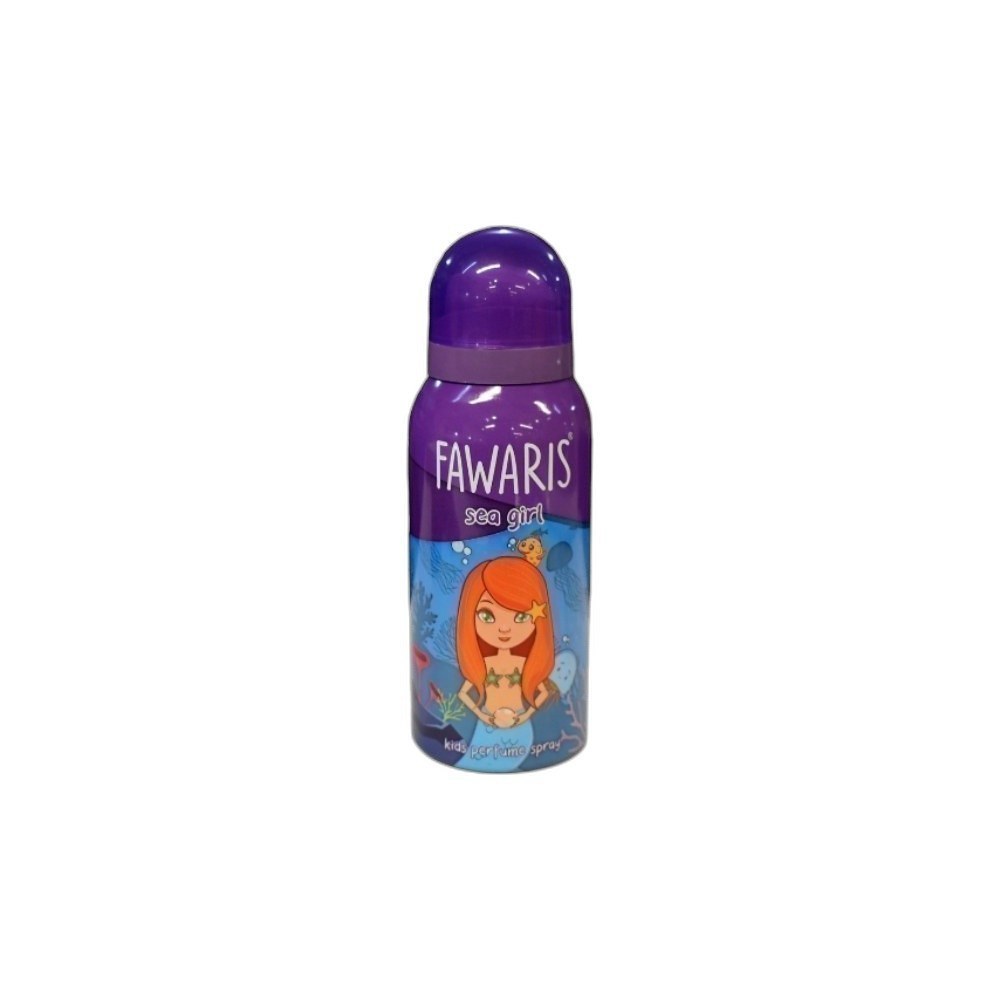 Spray Corporal Fawaris 75ml Criança Mix-Sea Girl