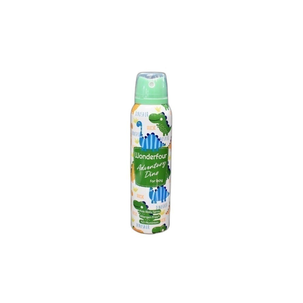 Spray Corporal Wonderfour 150ml Mix-Adventurg Dino For Boy