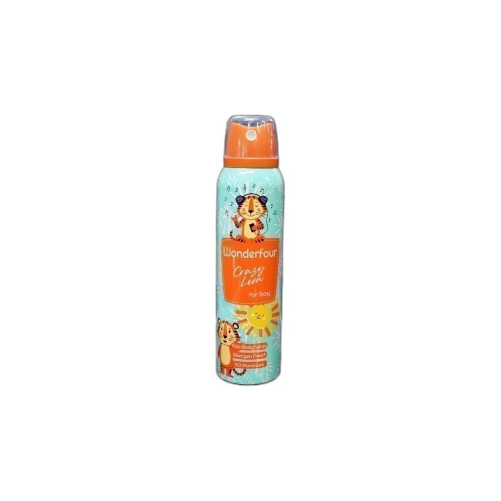 Spray Corporal Wonderfour 150ml Mix-Crazy Leon For Boy