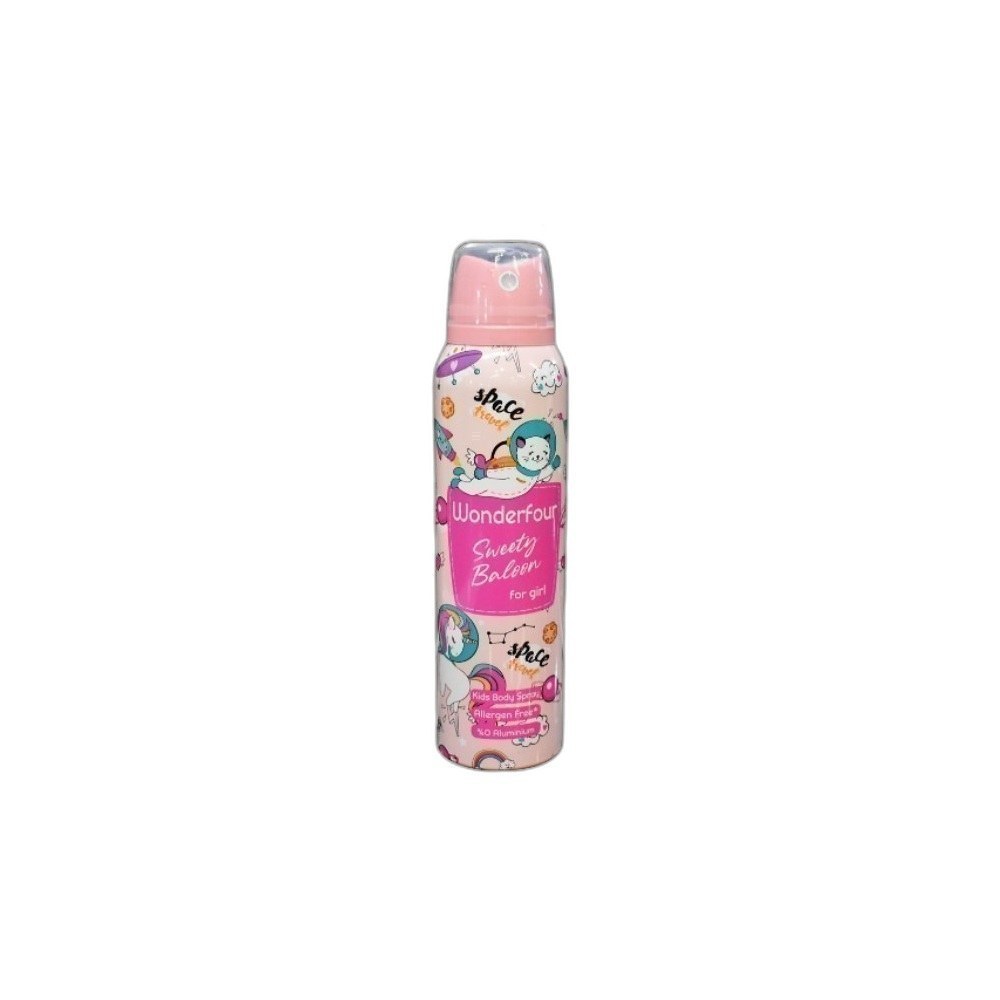 Spray Corporal Wonderfour 150ml Mix-Sweety Baloon