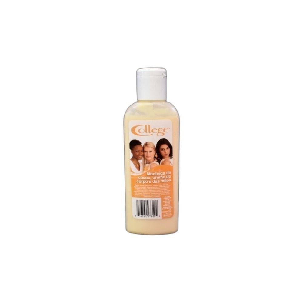 Loção Corporal College 400ml Cg1/Cg10-Manteiga De Cacaou