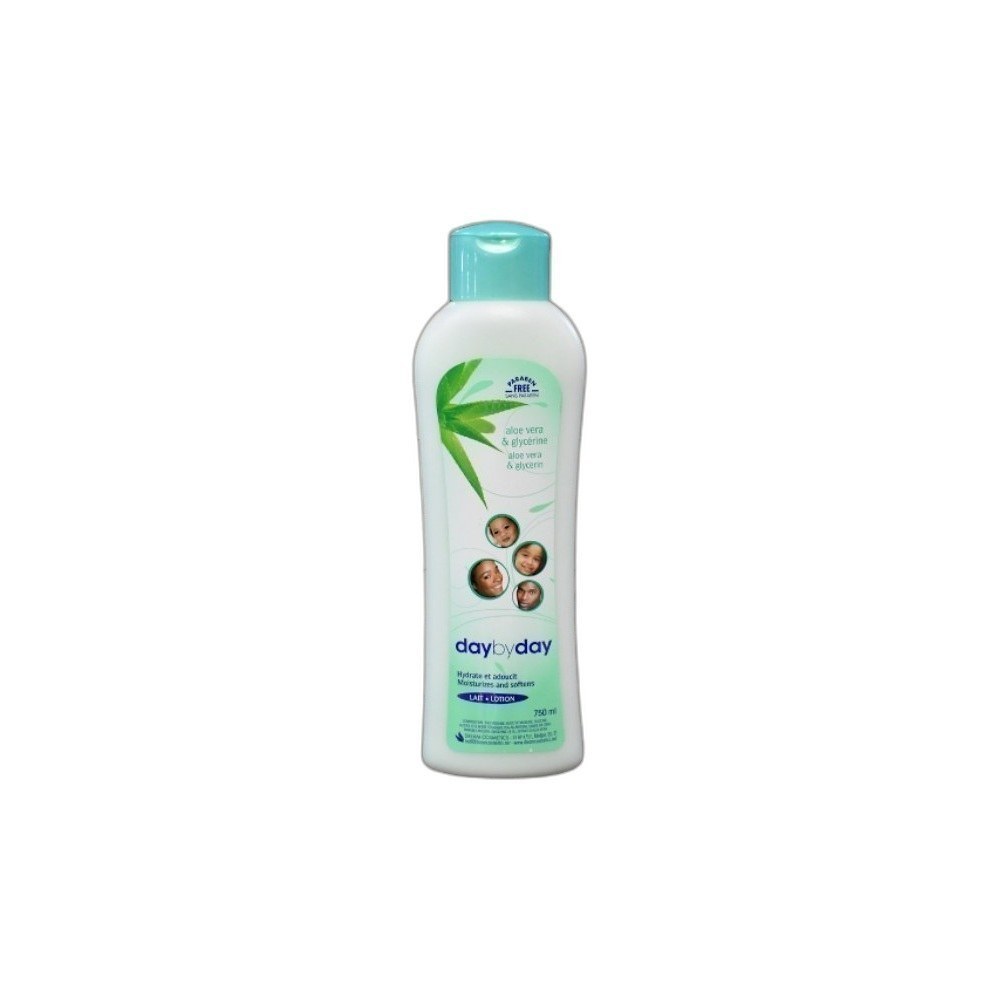 Loção Corporal Day By Day 750ml Mix-Aloe Vera & Glycerin