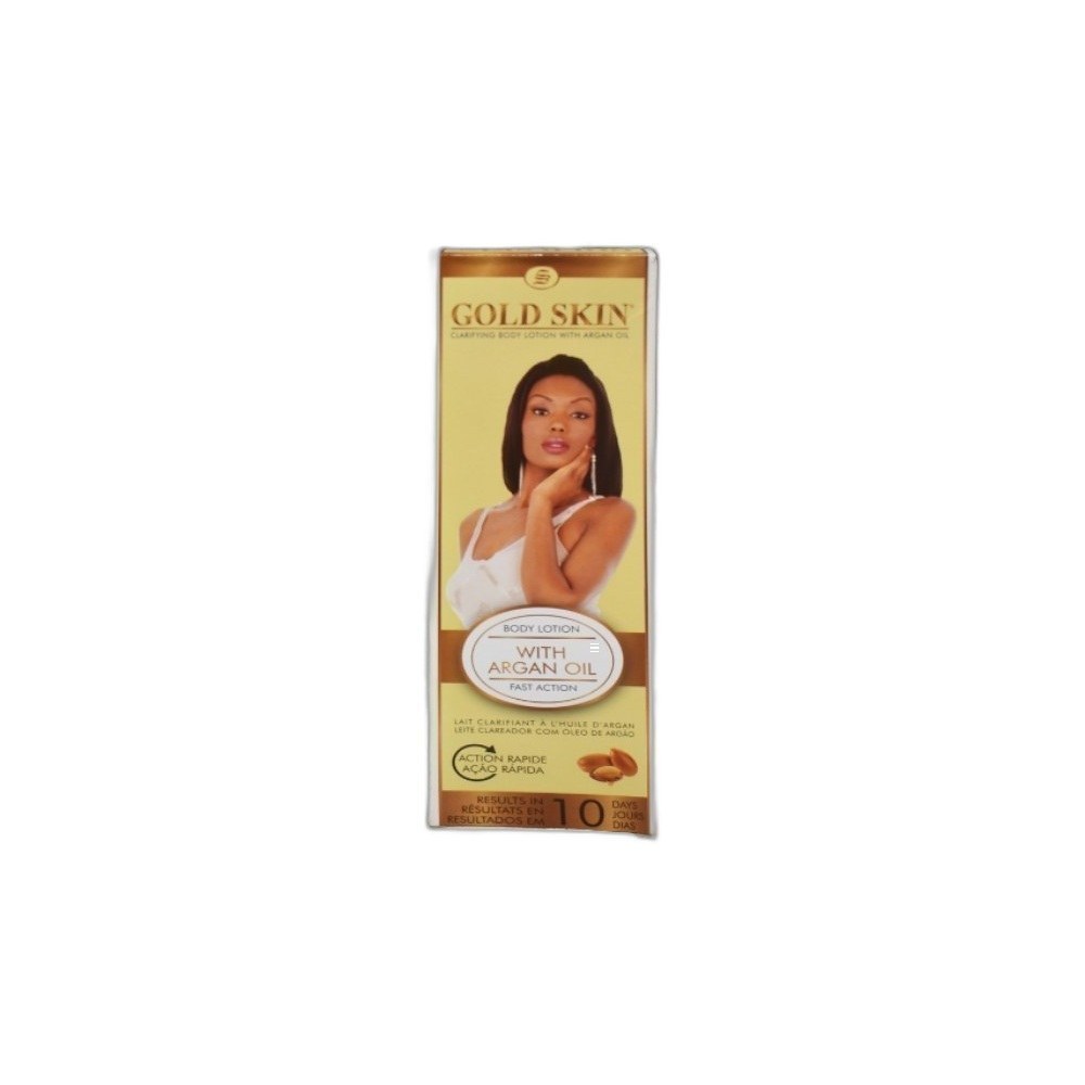 Loção Corporal Gold Skin 250ml Mix-Argan Oil