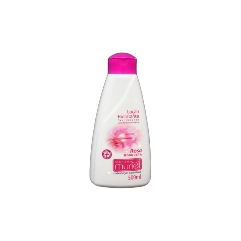 Loção Corporal Muriel 500ml Amor Mix-Rose Mosqueta