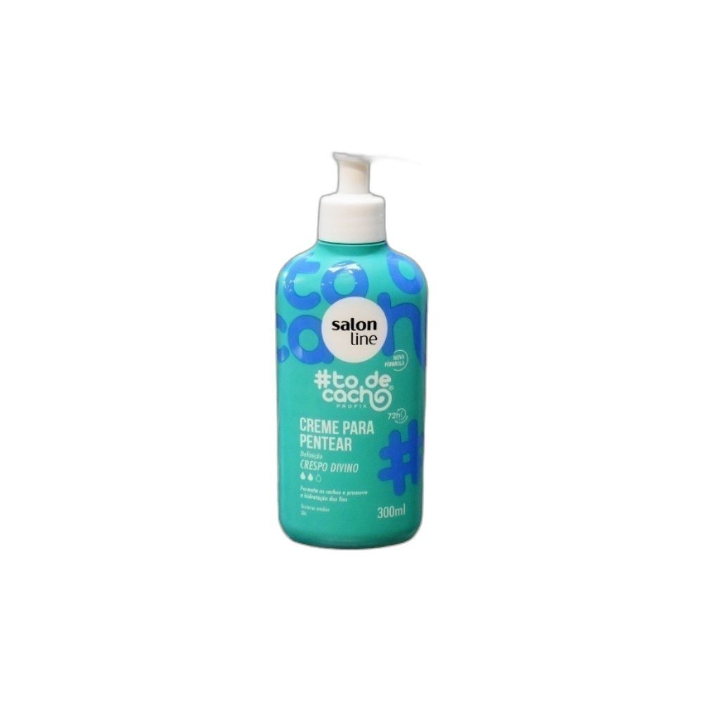 Creme Salon Line 300ml De Pentear To De Cachos Mix -Crespo Divino