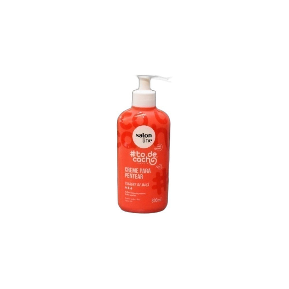 Creme Salon Line 300ml De Pentear To De Cachos Mix -Vinagre De Maca