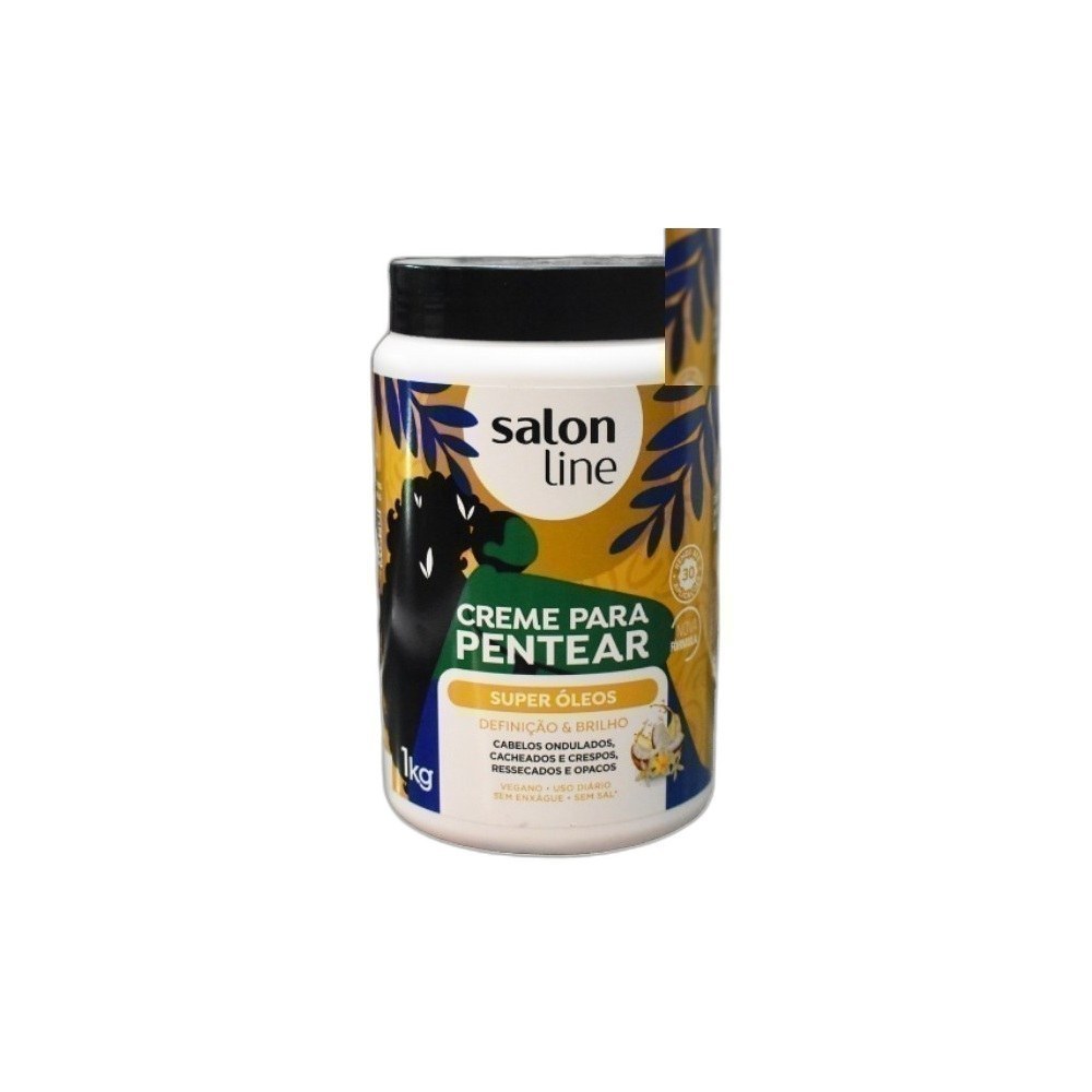 Creme Salon Line 1kg/1L De Pentear Mix-Super Oleos
