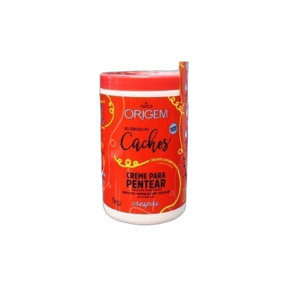 Creme Nazca Origem 1kg De Pentear Mix-Crespas