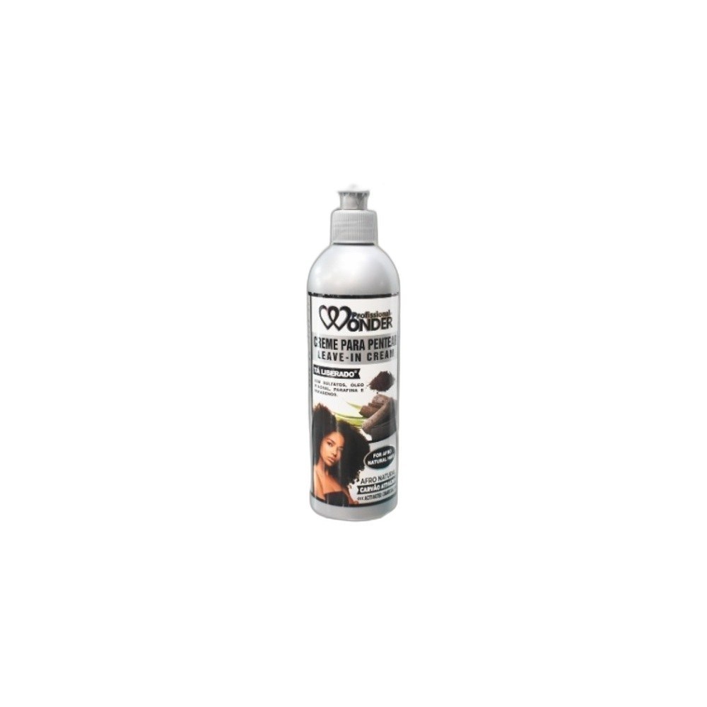 Creme Wonder 300ml De Pentear Mix-Carvao Ativado