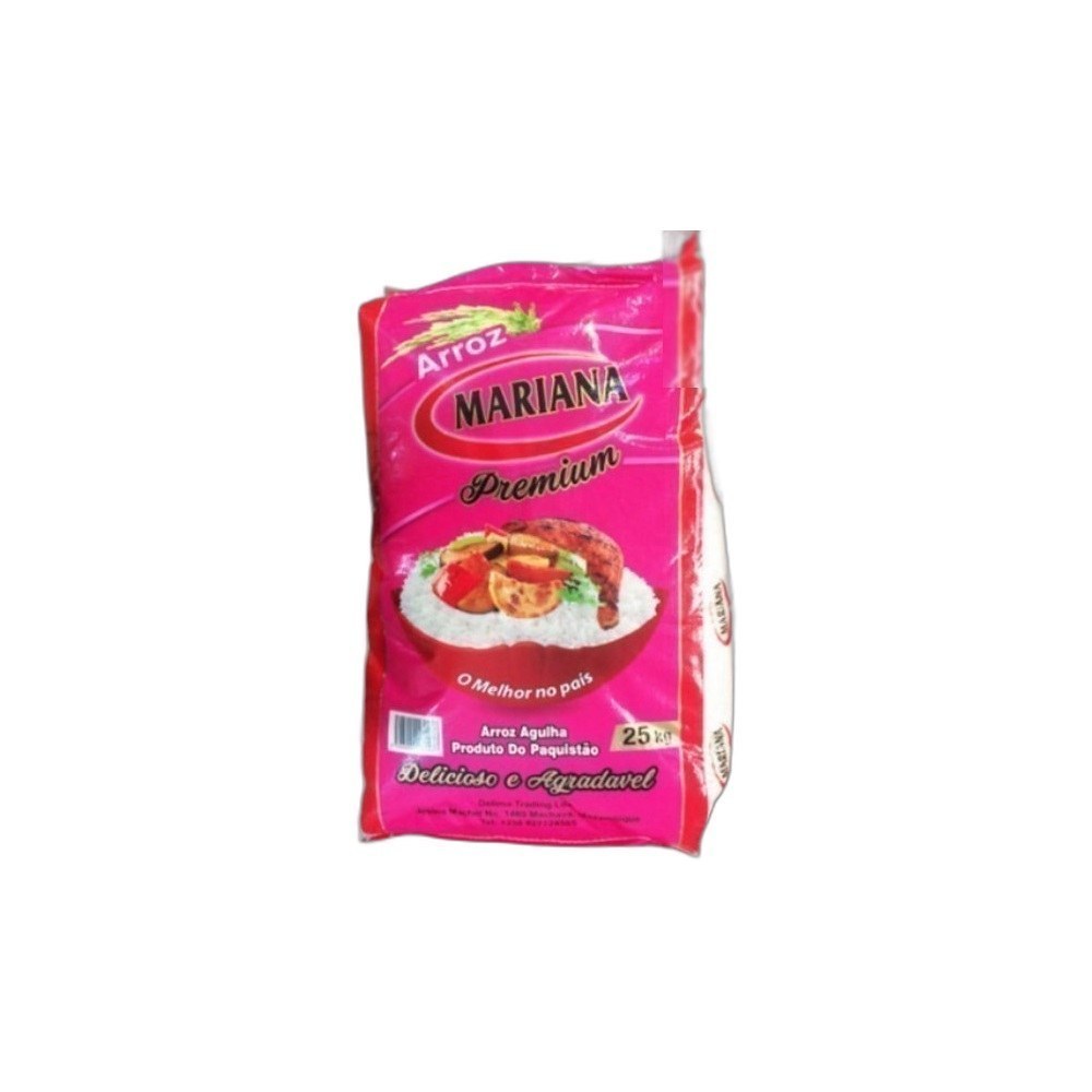 Arroz Mariana 25kg Prêmio Rosa Tailândia