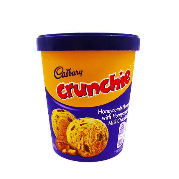 Cadbury Gelado Crunchie Pint 480ml