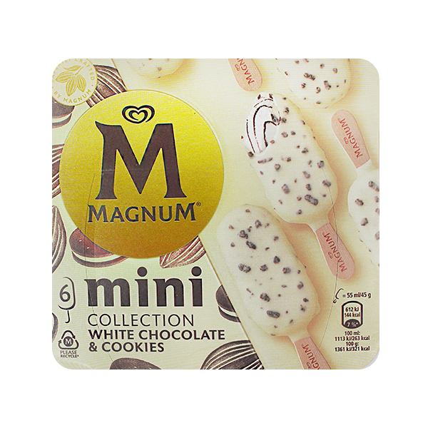 Magnum Mini Collec. White Choco&Cookies 330ml