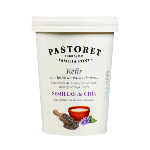Pastoret Iogurte Semillas De Chia Kefir 500g