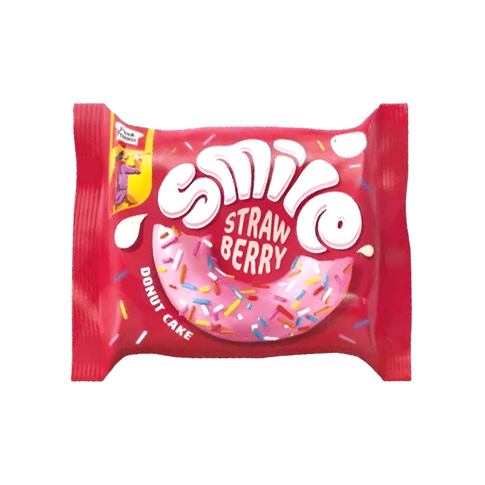 Peek Freans Strawberry Donut Cake 39g
