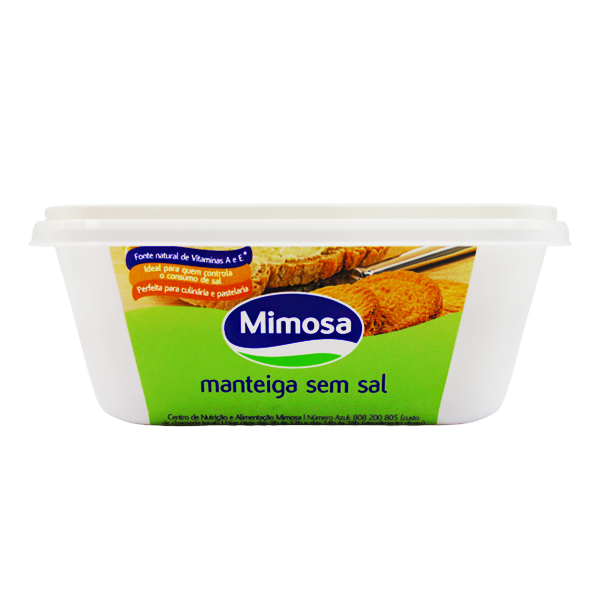 Mimosa Manteiga Sem Sal 250g