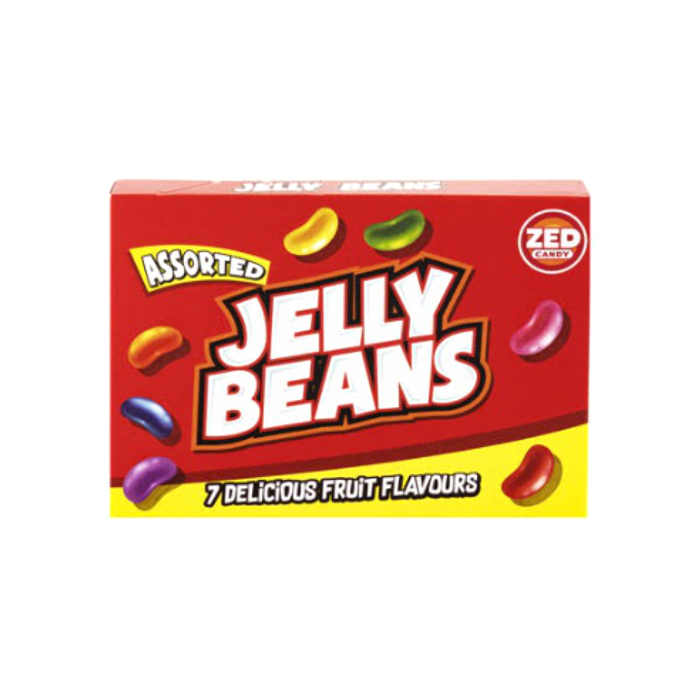 Zed Candy Assorted Jelly Beans 7 Assorted Fruit 100g