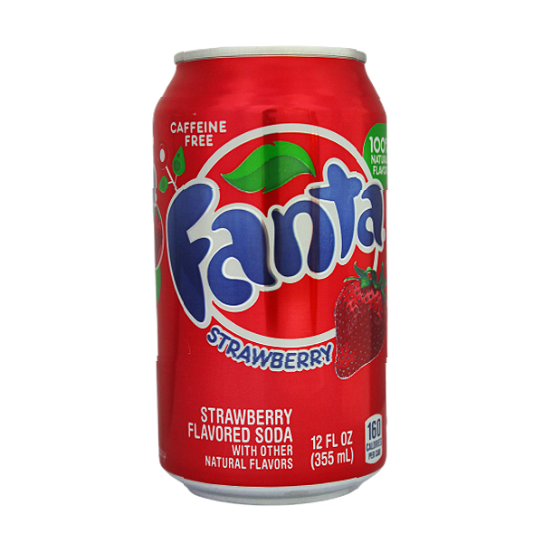 Refresco Fanta Morango 355ml