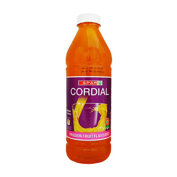 Spar Cordial Passion Fruit Flavoured 1L –