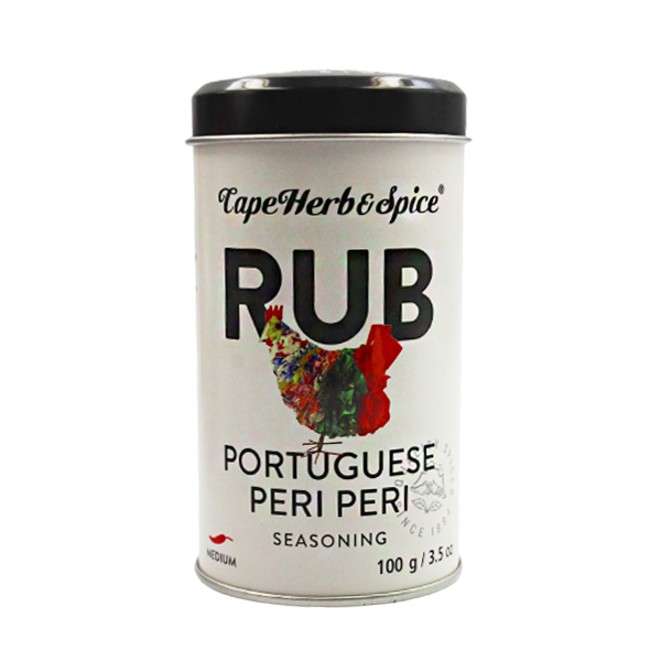 Temperos Cape Herb & Spice 100g Rub Seasoning Mix-Portuguese Peri Peri
