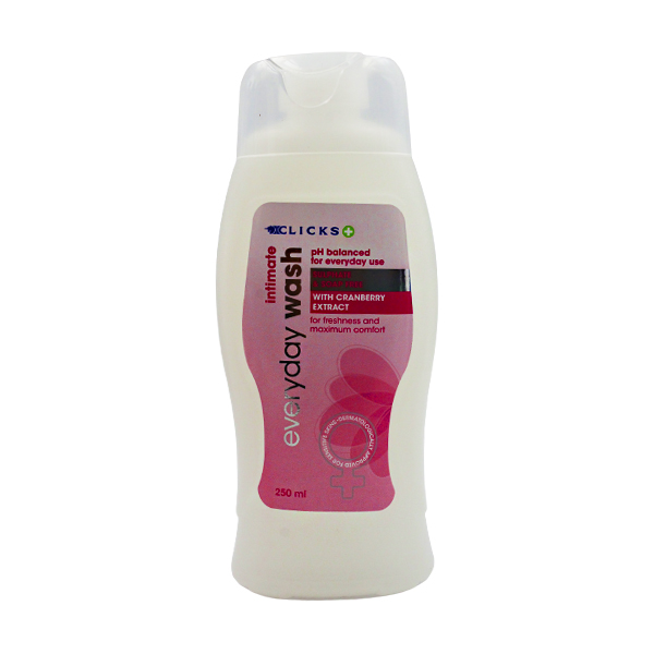 Clicks Intimate Everyday Wash Cranberry 250ml